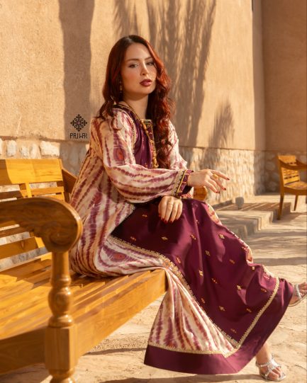 Omani dress Jan02-26 Burgundy